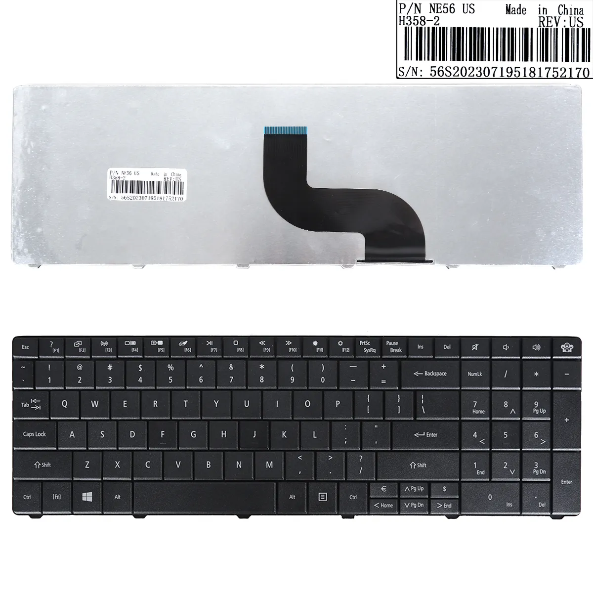 Picture of Packard Bell Easynote TE69 QWERTY BLACK WIN8